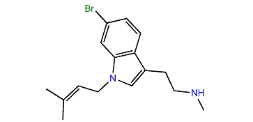 N-2-(6-Bromo-1-(3-methylbut-2-enyl)-1H-indol-3-yl)-N-methylethanamine